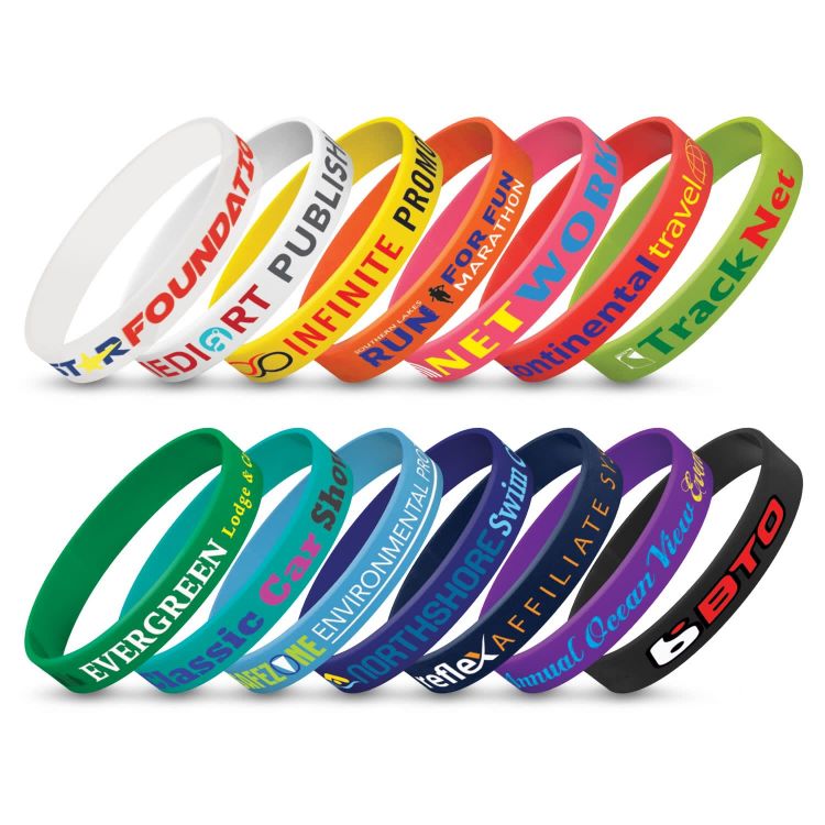 Picture of Silicone Wrist Band - Indent