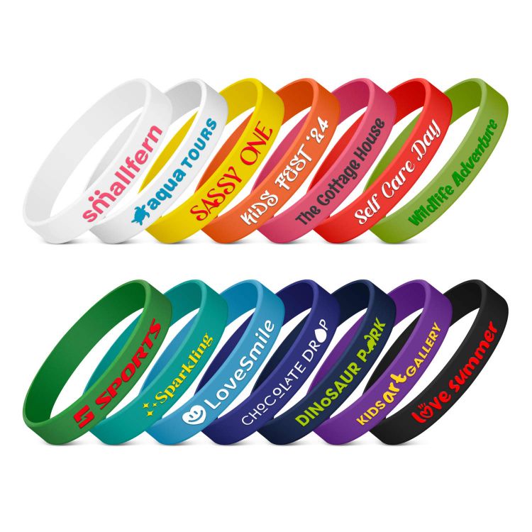 Picture of Kids Silicone Wrist Band - Embossed