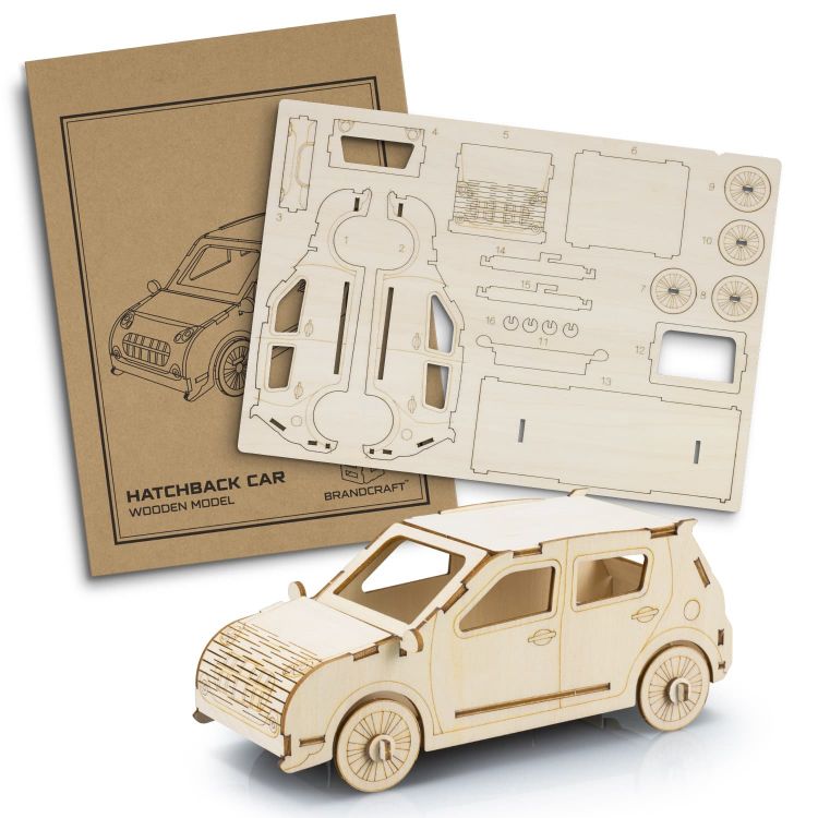 Picture of BRANDCRAFT Hatchback Car Wooden Model