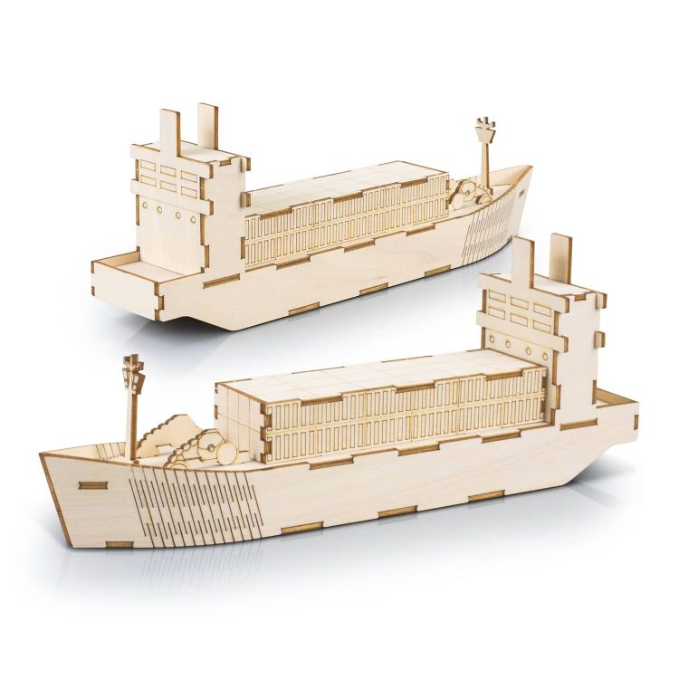 Picture of BRANDCRAFT Cargo Ship Wooden Model