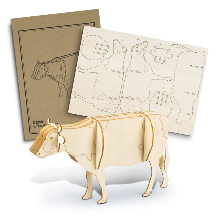 Picture of BRANDCRAFT Cow Wooden Model