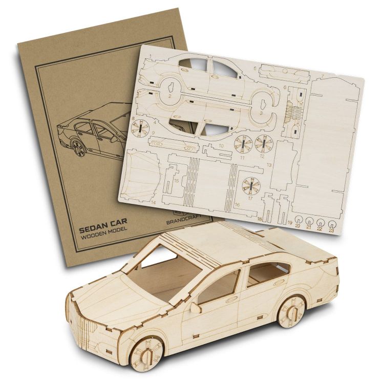 Picture of BRANDCRAFT Sedan Car Wooden Model