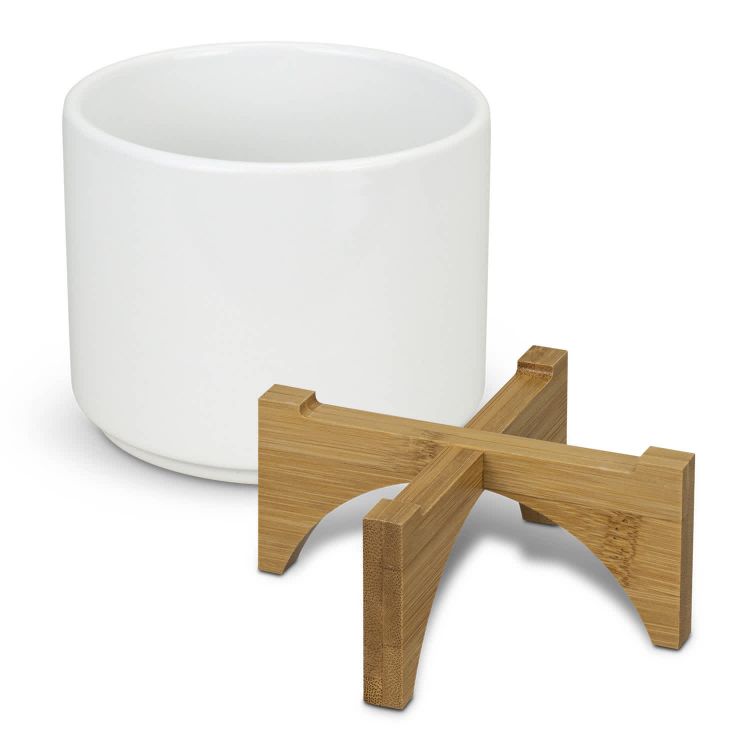 Picture of Planter with Bamboo Base