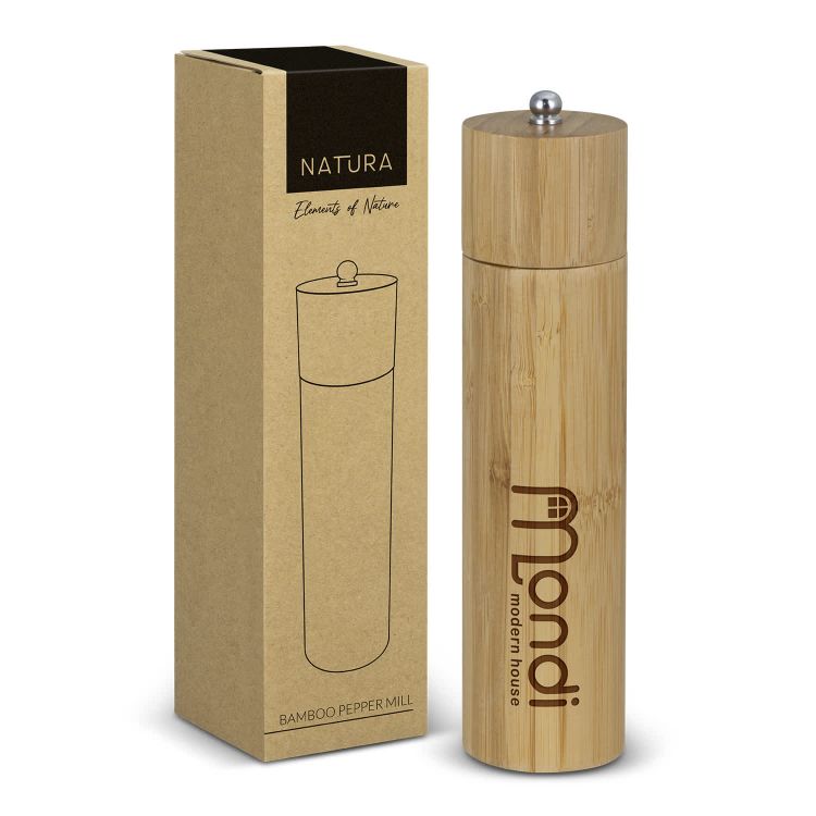 Picture of NATURA Bamboo Pepper Mill