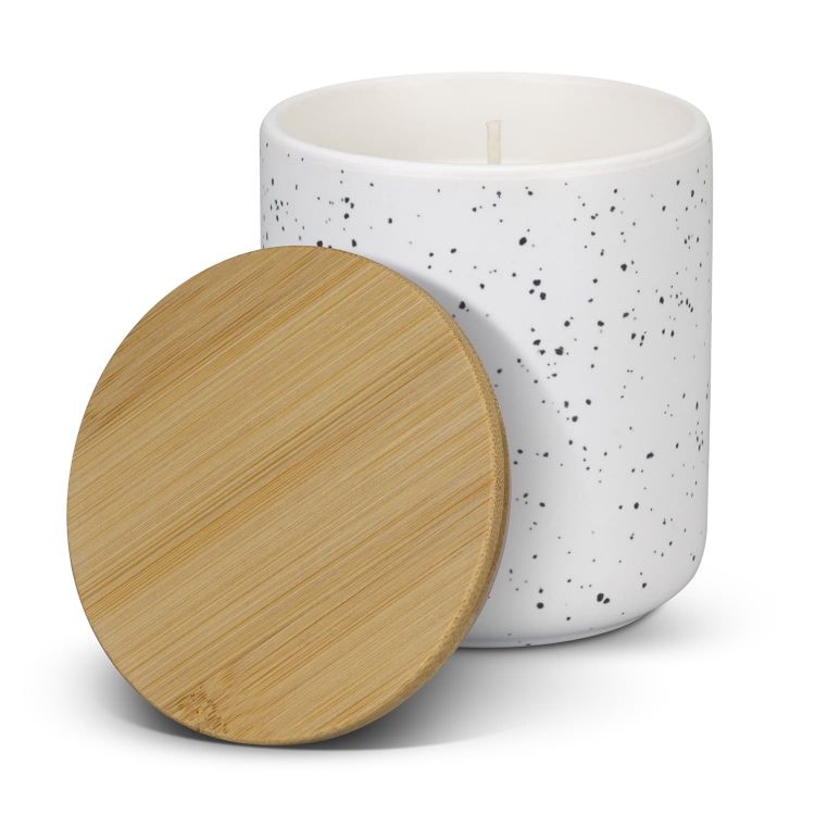 Picture of NATURA Candle with Bamboo Lid