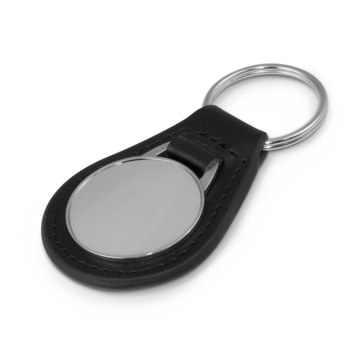 Picture of Baron Leather Key Ring - Round