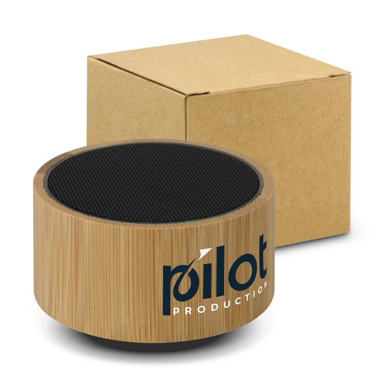 Picture of Bamboo Bluetooth Speaker - Black