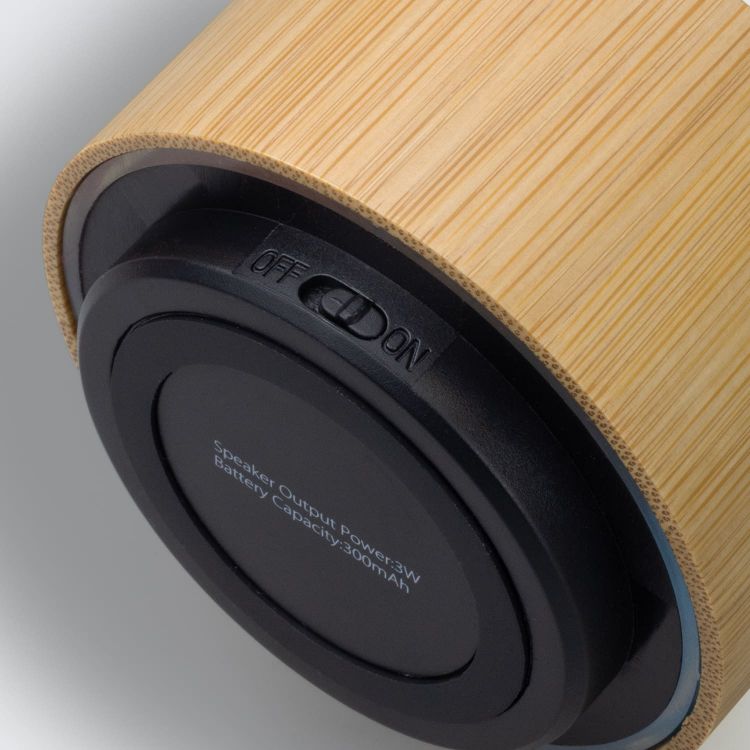 Picture of Bamboo Bluetooth Speaker - Black