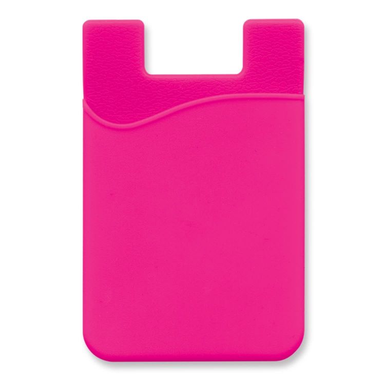 Picture of Silicone Phone Wallet - Indent