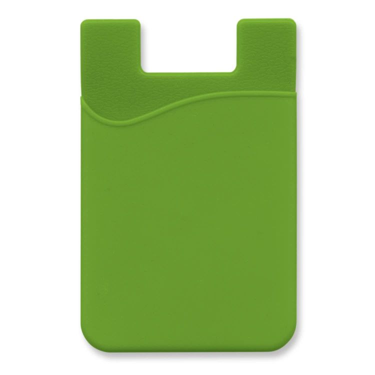 Picture of Silicone Phone Wallet - Indent