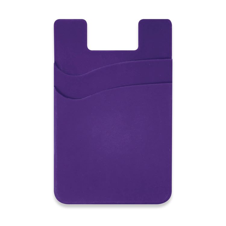 Picture of Dual Silicone Phone Wallet - Full Colour