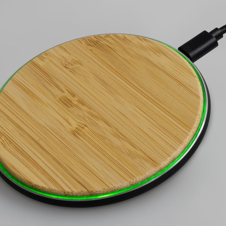 Picture of Bamboo 15W Wireless Fast Charger